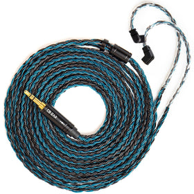 KBEAR ST16 Plus 2m cable shown for extended wired listening sessions