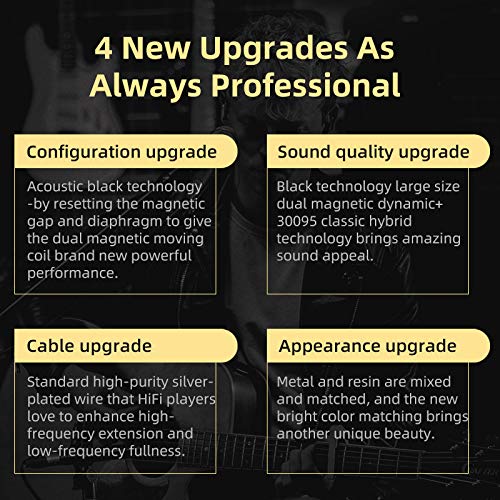HifiHear KZ ZSN PRO X metal and resin cavity blends durability with style