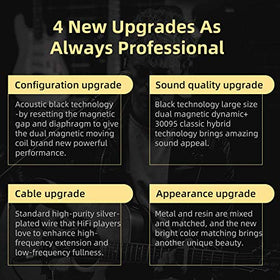 HifiHear KZ ZSN PRO X metal and resin cavity blends durability with style