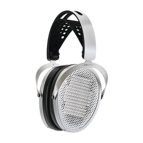 HIFIMAN Edition XV front view headphones showcasing immersive design for detailed listening.