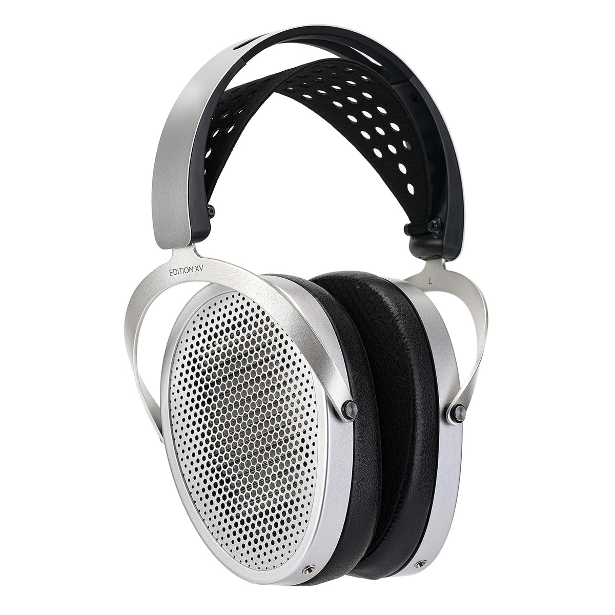 HIFIMAN Edition XV magnet design closeup highlighting enhanced dynamics and efficiency.