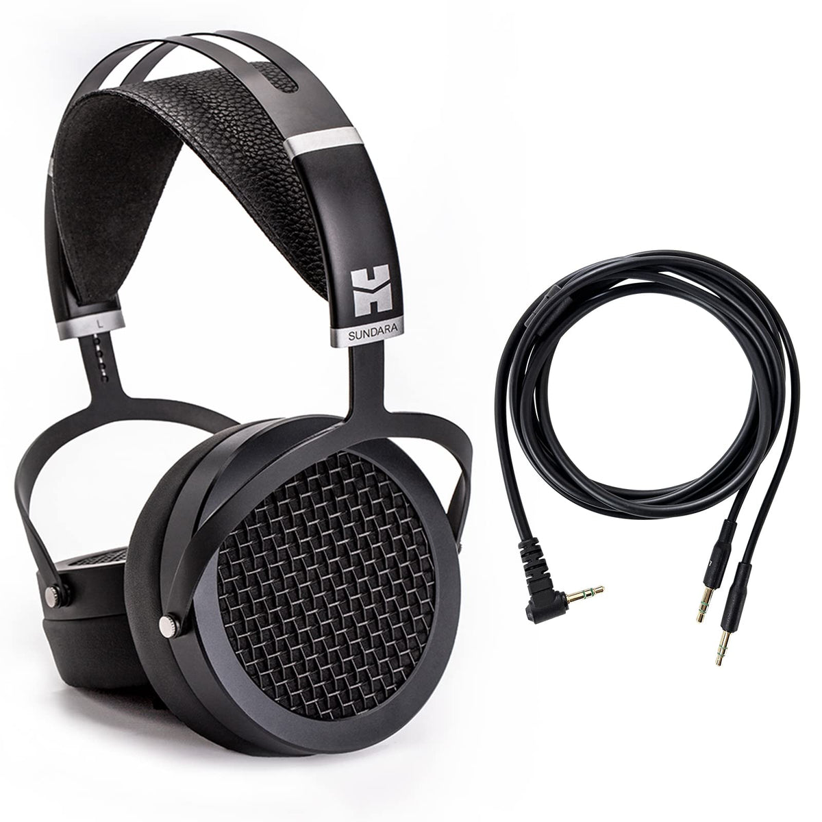 HIFIMAN Sundara side view showing planar design for detailed listening