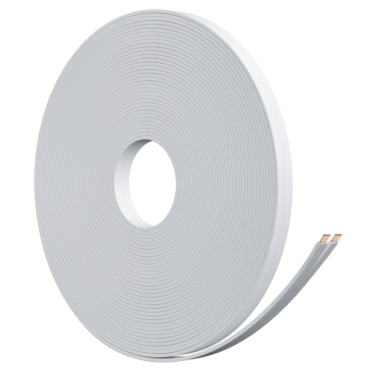 HiFind Premium flat speaker cable shows a slim profile for clean installations.