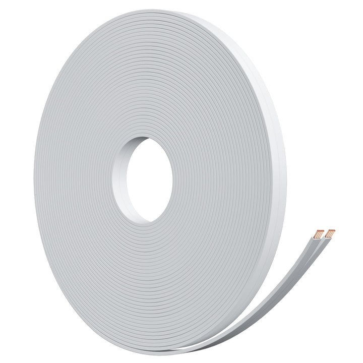HiFind Premium flat speaker cable shows a slim profile for clean installations.