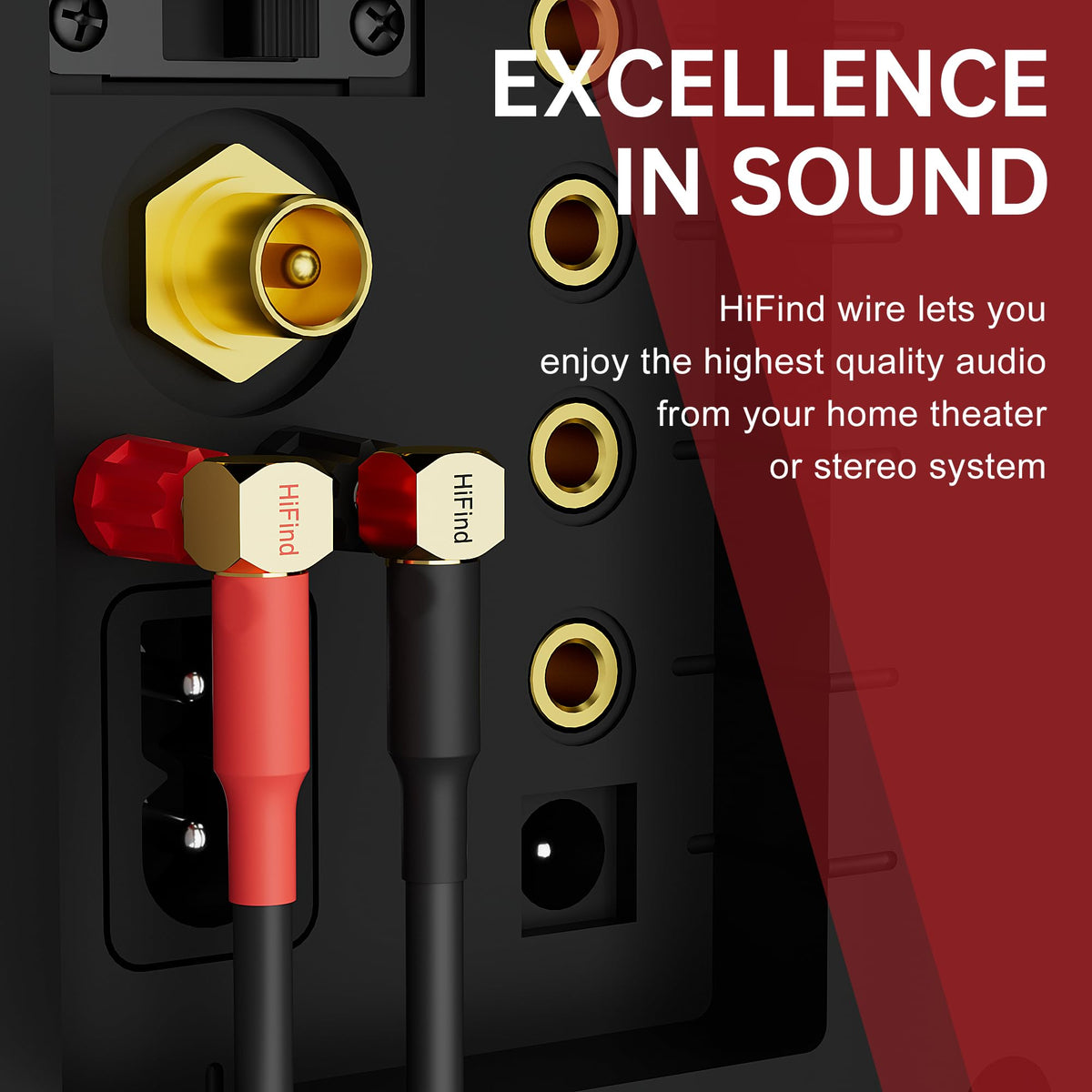 HiFind UL CL3 rated for safe indoor and outdoor audio installations.