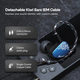 HIFIXAUDIO size comparison with coin conveying compact portable design