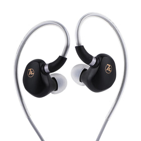 HIFIXAUDIO G1 front view showing sleek black housings and ergonomic fit for comfort