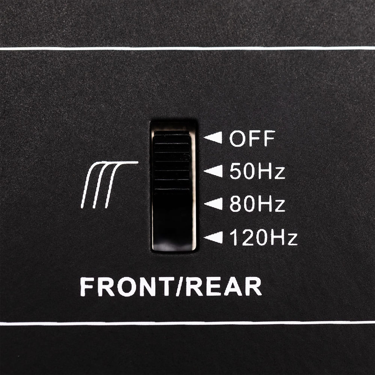 HIFONI HIFONICS CAR EQ being adjusted in use for on-the-fly tuning