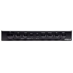 HIFONI HIFONICS CAR EQ close-up of knobs for precise frequency adjustments