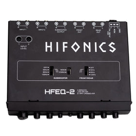 HIFONI HIFONICS CAR EQ slim side profile for easy under-dash fitting