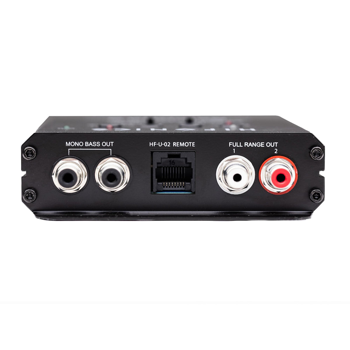 Hifonics BXIPRO3.0 LED indicators show input and output levels at a glance.