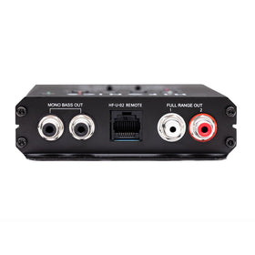 Hifonics BXIPRO3.0 LED indicators show input and output levels at a glance.