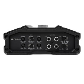 Hifonics Zeus Delta 750W angled terminal connections simplify wiring and mounting