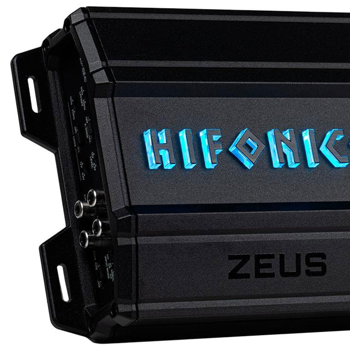 Hifonics Zeus Delta 750W rear panel connections with robust wiring options