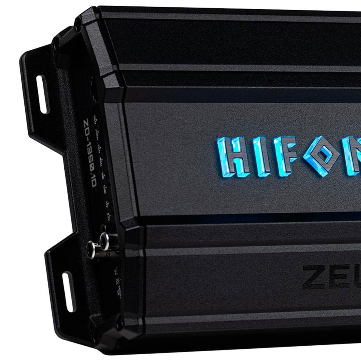 Hifonics Zeus Delta aluminum heat sink dissipates heat during long listening sessions