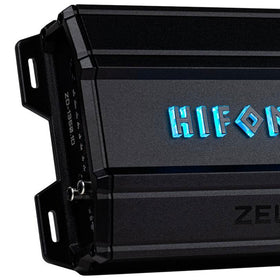 Hifonics Zeus Delta aluminum heat sink dissipates heat during long listening sessions
