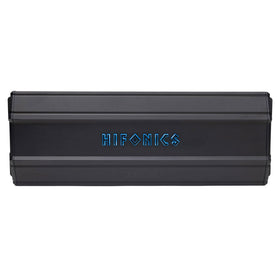 Hifonics Zeus Delta compact design fits tight spaces beside the car electronics.