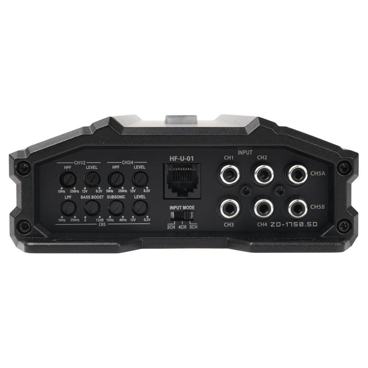 Hifonics Zeus Delta ZD-1750 LED diagnostics show system status