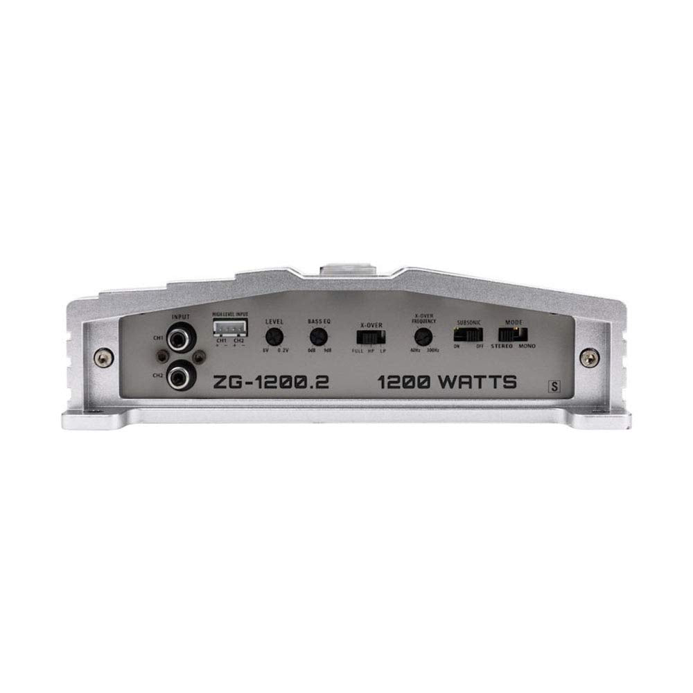 Hifonics Zeus Gamma ZG1200 heat sink ensuring efficient cooling during use