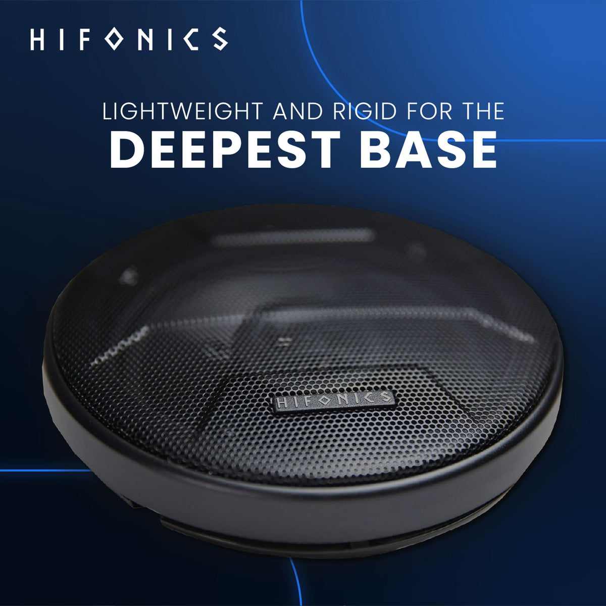 Hifonics Zeus shallow side profile showing low-profile fit advantage
