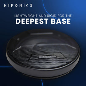 Hifonics Zeus shallow side profile showing low-profile fit advantage