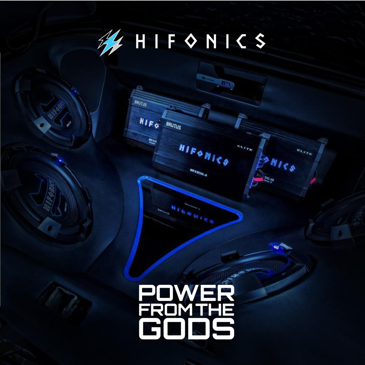 Hifonics Zeus ZS35CX Butterworth crossover detail ensures smooth frequency transitions
