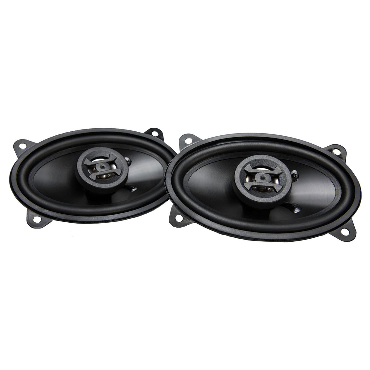 Hifonics Zeus ZS46CX coaxial 4x6 front view delivering balanced mids and crisp highs.