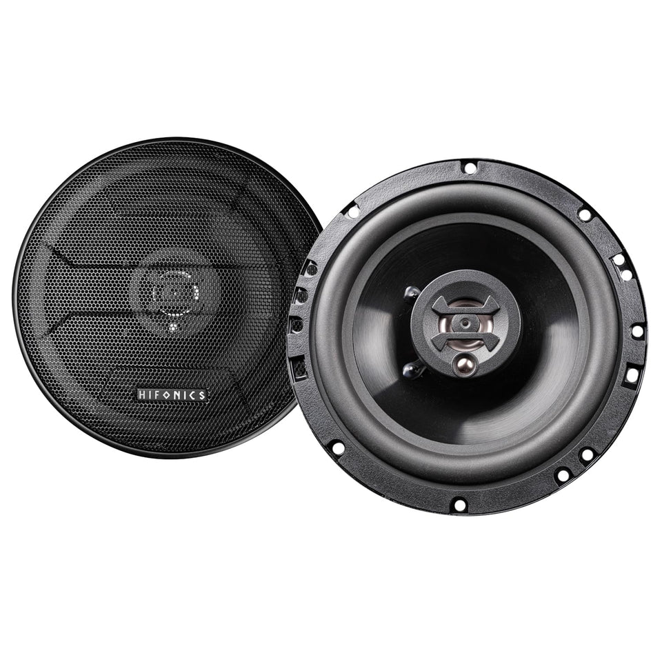 Hifonics Zeus ZS653 6.5 inch coaxial speakers deliver clear midrange and strong bass in cars