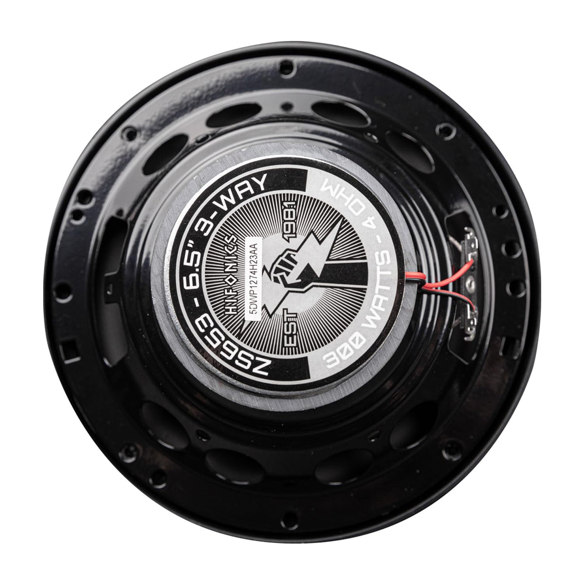 Zeus ZS653 alpha-cellulose cone for durable bass and quick response