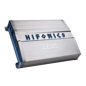 Hifonics ZG-1200.1D front view highlights compact power for car audio upgrades.