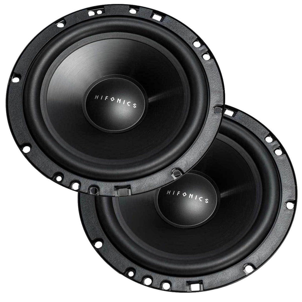 Hifonics Zeus silk Mylar tweeter close-up delivering smooth high-frequency detail