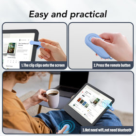 HIGHGO page turner mute button enabling silent reading sessions