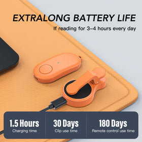 HIGHGO remote-control page turner with shutter function for hands-free photos.