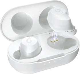 Hikapa X9 front packaging showing earbuds and case, clear product presentation