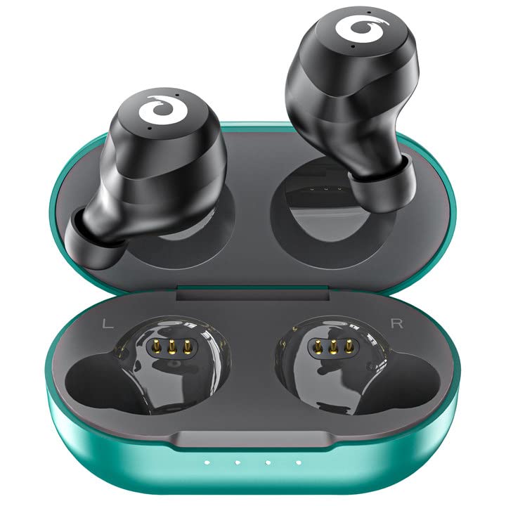 Hikapa X9 true wireless earbuds in green-gray case ready for on‑the‑go listening and easy pairing
