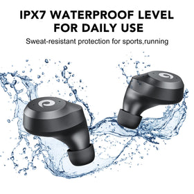 Hikapa X9 waterproof design resistant to sweat and rain during workouts