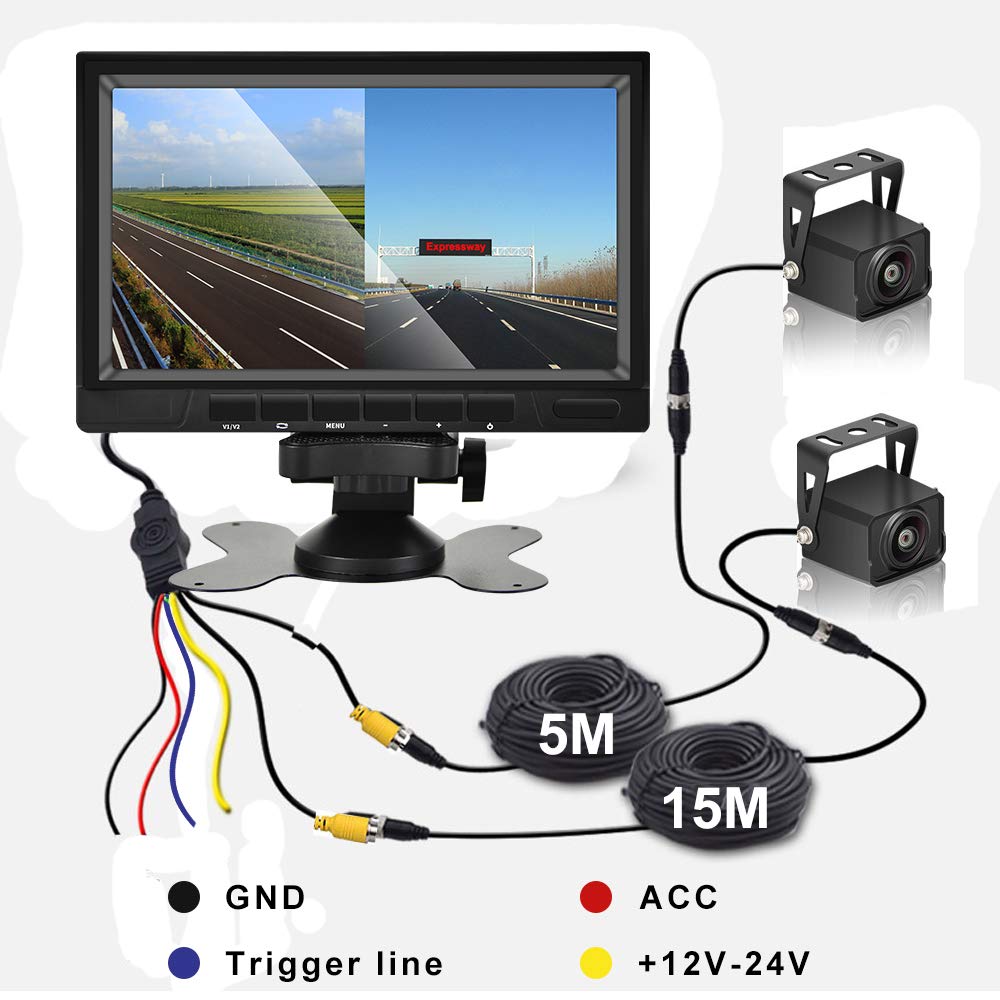 Hikity 150-degree wide-angle camera broadens your rear view.