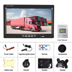 Hikity headrest mounting bracket adds flexible viewing options.