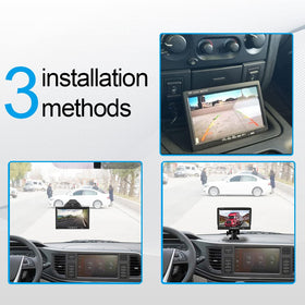Hikity four RCA inputs support multiple cameras and stable video connections.