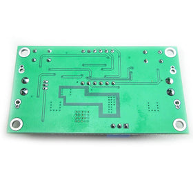 HiLetgo module wired to a prototype board delivering adjustable regulated power