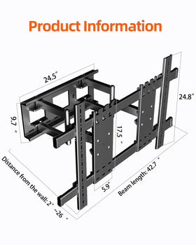 Hillport cable management behind screen keeps setup neat and accessible