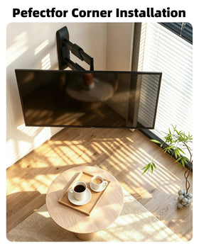 Detachable TV plate allows solo installation with DY3255.