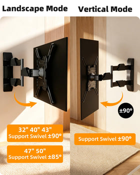 DY3255 tilt and swivel angles reduce glare and improve comfort.