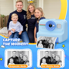 HiMont printed photo close-up showing thermal print detail and decorate-ready surface