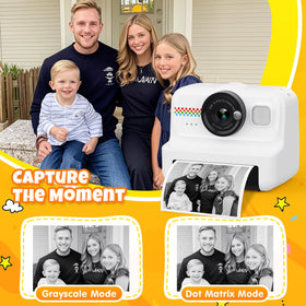 HiMont 2.4-inch screen and buttons view demonstrating simple kid-friendly controls