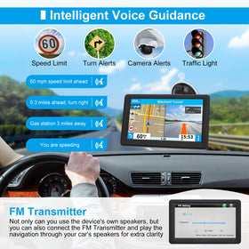 HINYFVOZ voice guidance on-screen assisting route follow-through