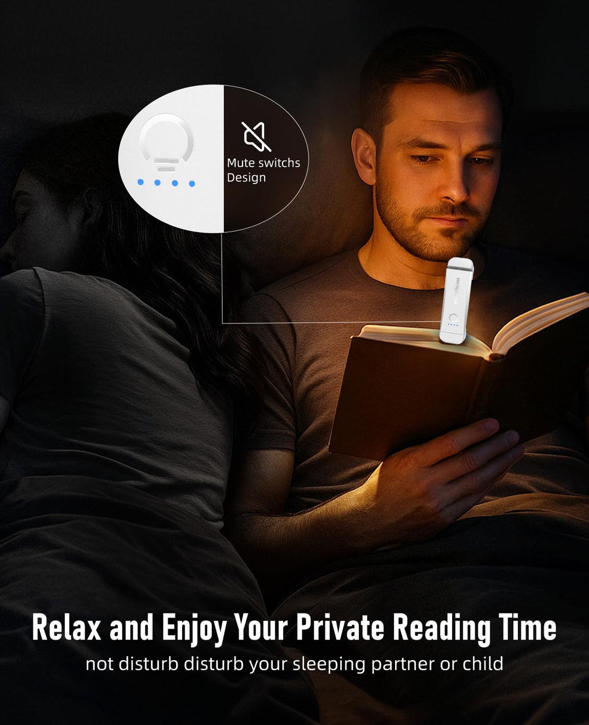 HIONXMGA portable reading companion for travel and on-the-go study