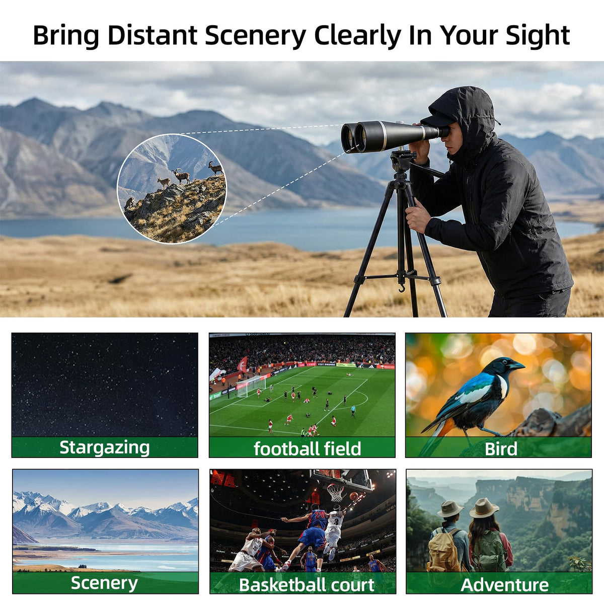HIOPIACO binoculars make a thoughtful gift for explorers and hobbyists
