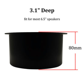 HiQltyla 6-5 inch DIY bookshelf baffle improves midrange clarity.