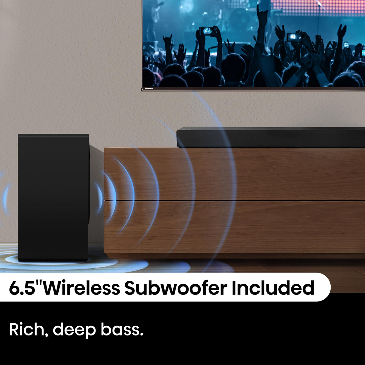 Hisense AX3100Q Dolby Atmos and DTS:X demo for surround immersion.